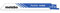Metabo 25 lames de scie sabre BIM 150 x 0,9/1,4, 628251000