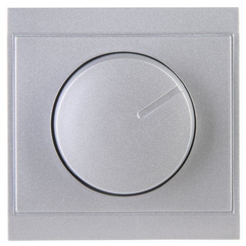 Kopp 312320180 Malta Dimmer-Abdeckung, Silber