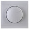 Kopp 312320180 Malta Dimmer-Abdeckung, Silber