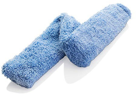 E-Cloth Cleaning & Dusting Microfibre Wand Sleeve, Duster Sleeve Replacement, Great for Cleaning and Dusting Surfaces, Washable and Reusable, Blue, 1 Pack