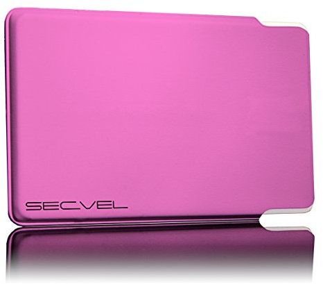 Étui de protection breveté | RFID NFC et bloqueur de champ magnétique | Protection de carte pour cartes de crédit, cartes de débit, cartes d'identité | Couverture de protection des cartes contre le vol de données | Protection des données à 100 % vérifiée par CTC/advanced (membre du groupe RW TÜV) | Lollypop