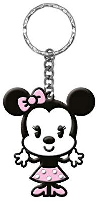 PVC Key Chain - Disney - Cute Minnie Mouse Soft Touch Keyring