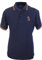 Pi2010 Polo Legión Española Hombre, Bandera de España en Cuello y magas, Marino, 100% Algodon,Talla M
