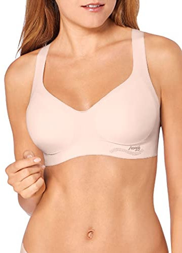 Sloggi Damen Zero Feel Top Ex Bustier, Angora, XL EU