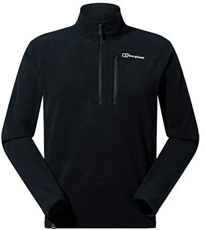 Berghaus Herren Prism Micro Polartec Half Zip Fleece, zusätzliche Wärme, extra bequem