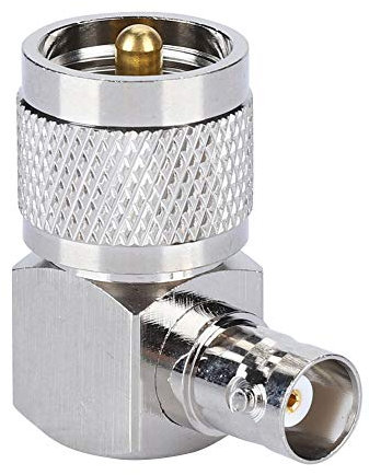 Tosuny CB-Funkadapter, UHF-PL-259-Stecker auf BNC-Buchse, HF-Koaxialadapter, geeignet für Antenne, Funk, Koaxialkabel, LMR, Wireless LAN-Geräte, Videoüberwachung usw