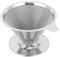 Haushalt Edelstahl Kaffeefilter Mehrwegtrichter Filter Filterkaffeetasse Silber