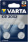 VARTA Pile electronique Lithium CR2032 x 4