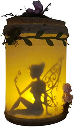 Lampe de nuit chambre d'enfant Fée Clochette