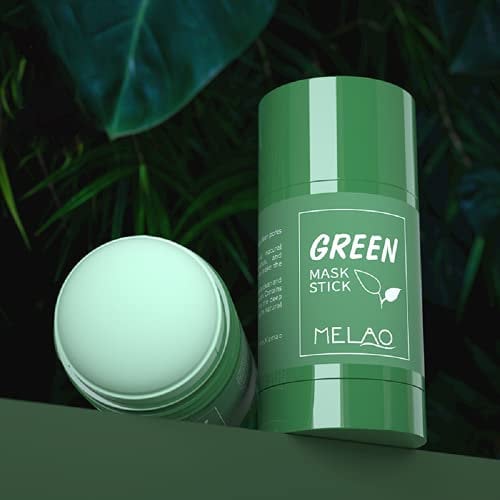 Green Tea Mask for Facial Cleansing, Green Mask Stick, Oil Control