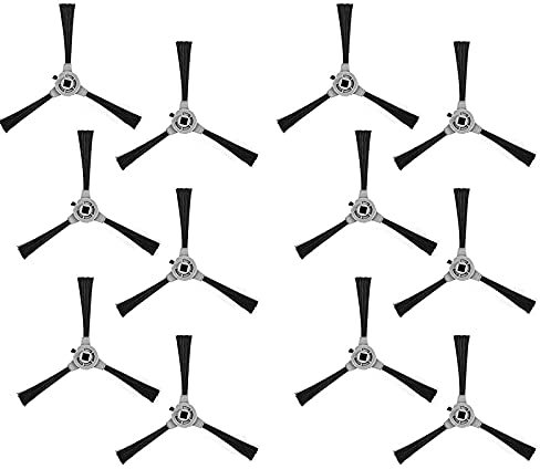 Zealing für Venga! ST, 12 Seitenbürsten Kits Ersatzteile Zubehör VG RVC 3000 Saugroboter