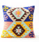 Nunubee Moderner bunter bestickter Kissenbezug Kissenbezug geometrisches dekoratives Schlafsofa 45 * 45cm