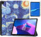 Brifu Compatibile con Lenovo Tab M10 Plus 10.6 (3rd Gen) 2022,Cover Protettiva Ultra Sottile PU di con Funzione di Supporto,Cielo stellato + 1x pellicola protettiva in vetro temperato