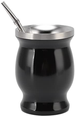 Omabeta Taza tradicional mate de la temperatura de la taza mate de doble pared para el arte del t¨¦