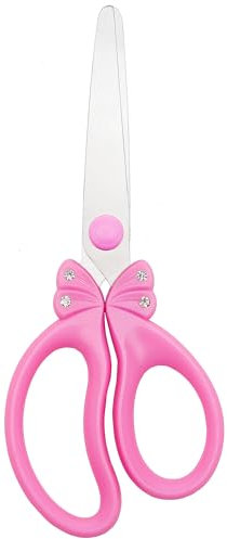 Forbici per bambini scolastici,Forbici rosa per ragazza