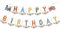 Sursurprise Retro Zug Happy Birthday Banner Eisenbahn Dampf Modern Zug Geburtstag Dekorationen Party Supplies