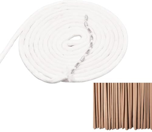 Hugwish filo di piombo per tende 50g 30g 5m, piombini per tende, pesi per tende da esterno, peso per tende per Evitare di Soffiare (50g 5m)