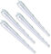 Izrielar 24w LED Feuchtraumleuchte, 4 Stücke Wannenleuchte 150CM LED Röhren 2400Lm, 6000k Kaltweiß Tageslicht Industrie Strahler Werkstattleuchte Beleuchtung IP65 Badlampe Leuchtstoff Röhren