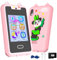 TéLéPhone pour Enfants, Telephone Portable Enfant, Smartphone avec éCran Tactile, Lecteur De Musique, CaméRa, Jeux De Puzzle, Cadeaux pour 3 4 5 6 7 8 9 10 Ans, GarçOns Filles NoëL (Panda)