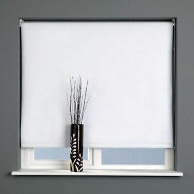 SUNLOVER Thermal Blackout Roller Blind - White - 180cm x 170cm
