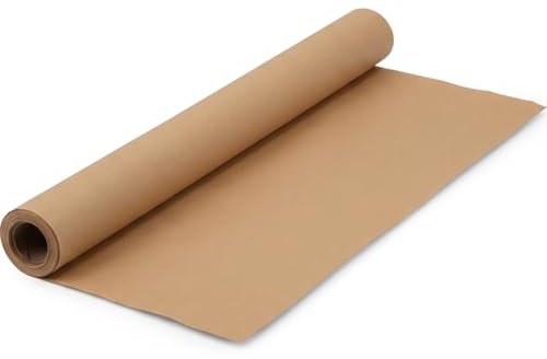 Fun Express 15 1/2 x 32 Ft. Kraft Butcher Paper Grazing Tablecloth Roll
