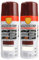 various Pintura Spray Imprimacion Antioxidante Rojo Carruaje de 400 ml Protección Contra la Corrosión Adecuado para las Superficies de Metal, Aluminio,Hierro y Otros metales Pack de 2 Unidad