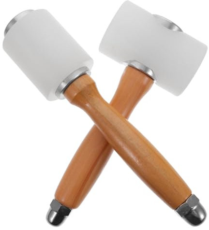 Housoutil 2 Stücke Leder Carving Hämmer Leder Handwerk Werkzeuge Mallet Hämmer Für Installation