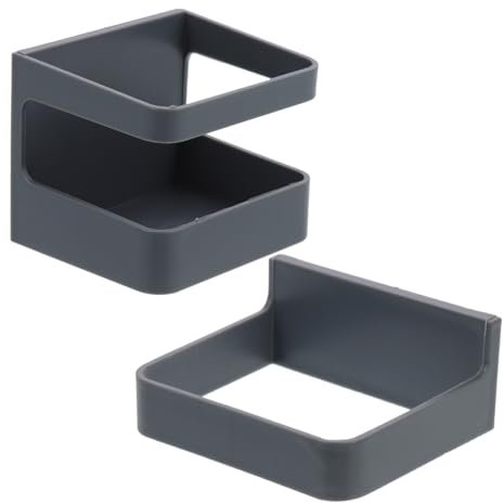 Holibanna Wandmontierter Schirmständer 2 Stück Pp Material Wasserrückhaltefunktion Platzsparend Abnehmbar Für Zuhause Innenbereich