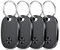 Smart Air Tracker Tag 4er Pack, Schlüsselfinder KeyFinder Kompatibel mit Apple Wo ist? APP (iOS NUR, Android Not Supported), Bluetooth Key Finder für Gepäck/Taschen/Koffer, Austauschbarer Akku