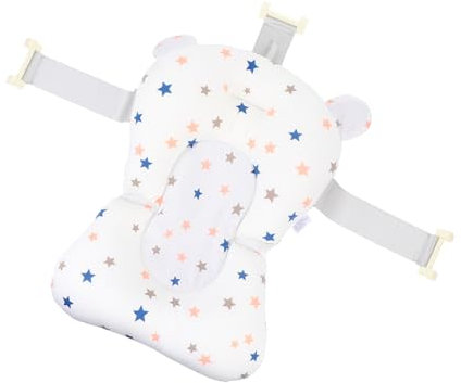 PEPLAYTAL Badematte Badeunterlage Für Neugeborene Badekissen Für Kleinkinder Badesitz Für Neugeborene Schwimmende Anti-rutsch Komfortable Badematte