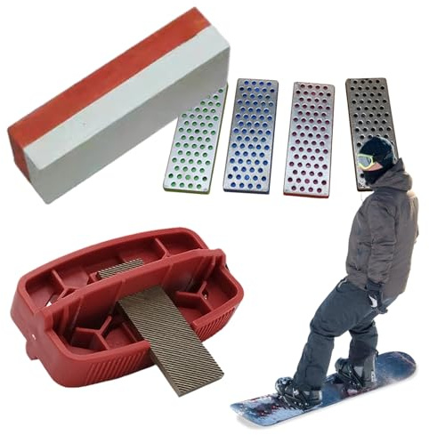 Yplkm Affilatore per Lamine Sci | Set di Affilatura Regolabile,Kit Manutenzione Sci - per Sport Invernali Familiari e Snowboard