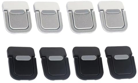 Anlising Mini Laptopständer, 8PCS Unsichtbarer Computer-Tastatur-Ständer, Tragbarer Tastatur-Erhöhung für Schreibtisch, Selbstklebende Mini-Laptop-Ständer, Portable Keyboard Riser,für Computer,Laptops