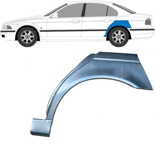Reparaturblech Kotflügel hinten für BMW 5 E39 1996-2004 / Links