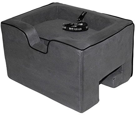 Pet Gear Lookout Booster Auto-Sitz, abnehmbares Komfort-Kissen, inklusive Sicherheitsseil, in Sekundenschnelle installiert, kein Werkzeug erforderlich