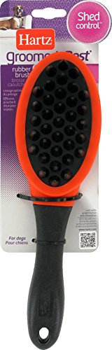 Hartz Groomer's Best Shed Control Rubber Dog Brush Color Pillow 122