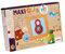 GLOREX 6 1214 071 - Maxi Creativ Set, umfangreiches Bastelset mit Filz, Moosgummi, Biegeplüsch, Perlen, Kordeln, Schnittmuster und vielem mehr, ideal für das Basteln mit Kindern