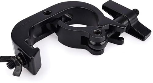 Riggatec Halbschellenhaken - Multi Clamp schwarz bis 250 kg (48-51 mm)