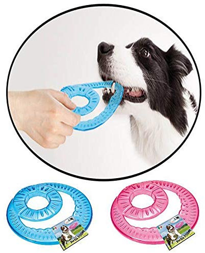 Georplast Vortix Frisbee - Gioco flessibile da riporto per cane e padrone