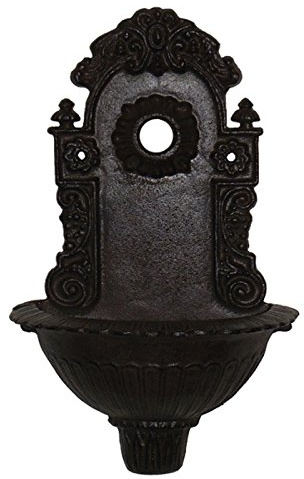 Nostalgia Lavare antico bacino fontana da parete giardino ferro Deko Fontana
