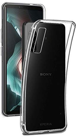 REY - Pack 3X Transparent Silikonhülle TPU für Sony Xperia 10II - 10 II, Handyhülle Premium Kratzfest TPU Durchsichtige Schutzhülle, Ultradünne 0,33 mm
