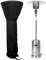 Protection pour Chauffage Terrasse Au Gaz, Parasol Chauffant Exterieur Gaz, Noir, 240x92x48cm