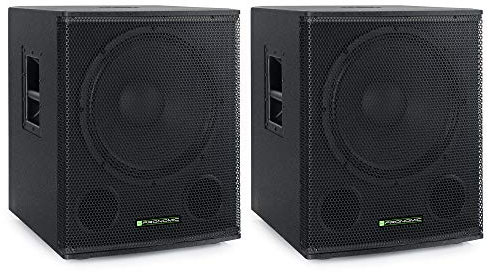 Pronomic SA-18 SUB Subwoofer attivo 2x Set
