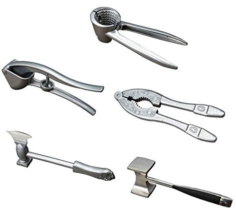 Tubayia 5 Piece Kitchen Tool Set Garlic Press Nutcracker Meat Hammer Kitchen Aid