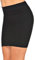 2in1 Damen Mini Rock Stretch Minirock Top Schwarz S-L