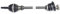 GENERAL RICAMBI RE3106 Antriebswelle Vorne Links