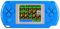 Consola de Juegos portátil para niños, Construido en 268 Videojuegos Retro clásicos Pantalla de 2 Pulgadas Consola de Juegos portátil Sistema de Reproductor de Videojuegos Arcade para niño (Blue)