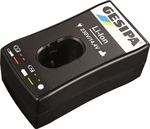 GESIPA | Original Ladegerät 14,4V für Akku Nietenzange AccuBird® mit Akku 1.3Ah + 2.0Ah + 2.6Ah & 4.0Ah