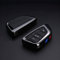 SELIYA Télécommande Porte-Sac Clé, adapté pour BMW X1 X5 X6 F15 F16 F48 BMW Série 1/2 Porte-clés Clé De Voiture Housse,Noir,1