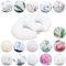 Bellochi Growing in style Stillkissen Zwillinge, Stillkissen XXL, Nursing Pillow - Schwangerschaftskissen, Stillkissen groß, Stillhörnchen Baby - Multifunktionale Zwillingsstillkissen Lui Dots