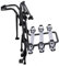 Porte vélo K39 de Coffre Mak 3 pour Peugeot 3008 I 5 Portes
